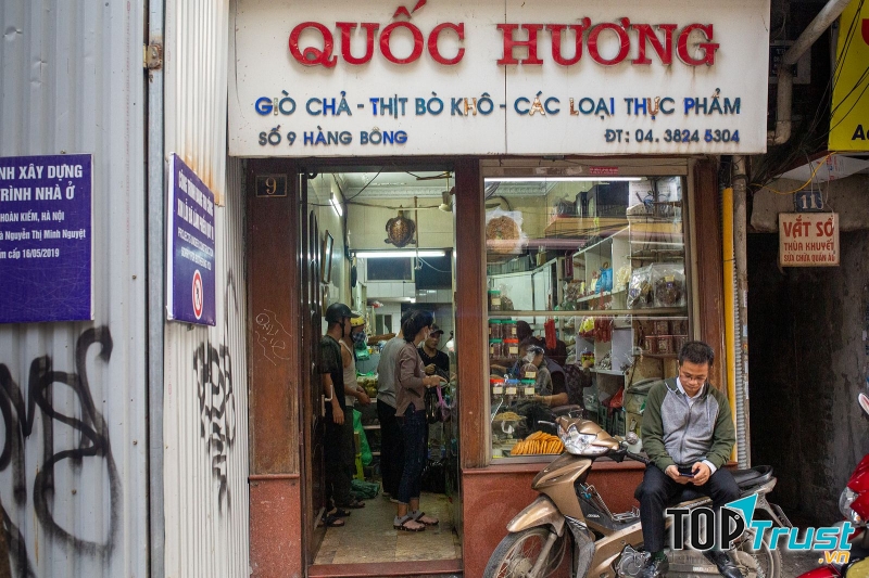Giò chả Quốc Hương nhiều năm uy tín