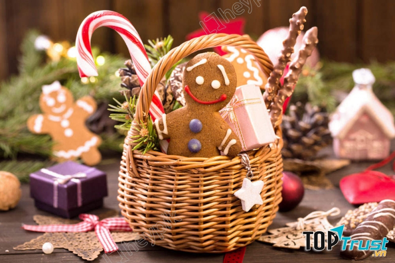 Giỏ bánh quy đáng yêu