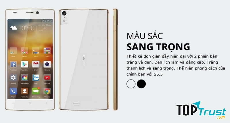 Màu sắc sang trọng