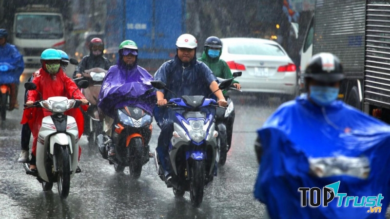 Giữ khoảng các với các phương tiện khác
