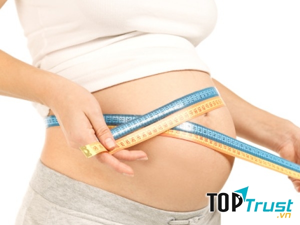 Cân nặng của bạn tăng từ từ trong suốt chín tháng mang thai