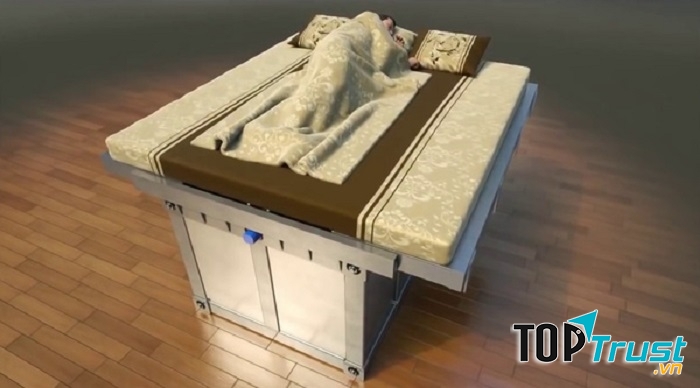 Mô hình giường chống động đất