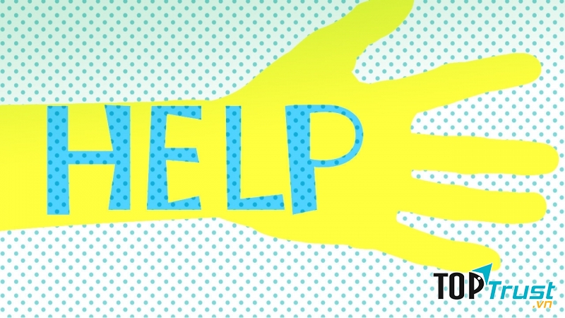 Giang rộng đôi tay giúp đỡ mọi người.