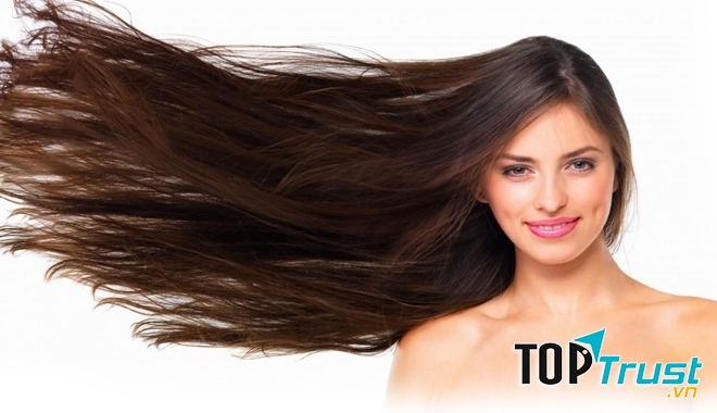 Các sợi tóc con sẽ ngoan ngoãn vào nếp