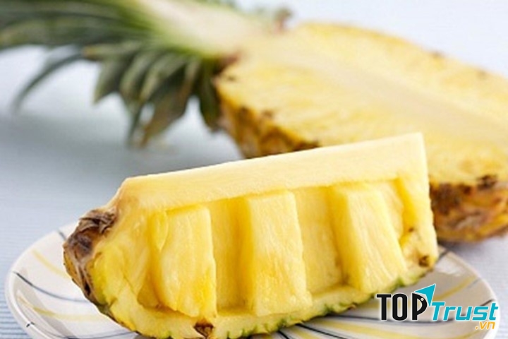 Dứa có chứa nhiều Mangan là chất rất tốt trong việc duy trì xương chắc và khỏe mạnh.