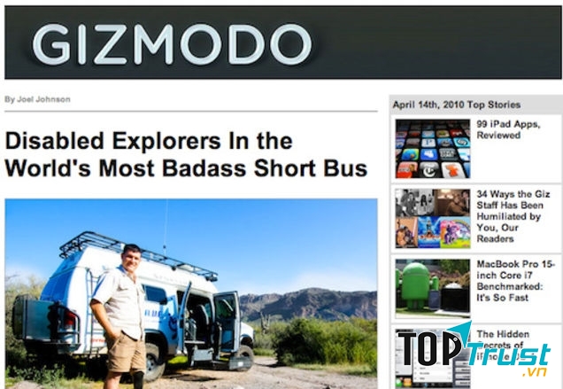 Gizmodo mang lại những giá trị thiết thực cho cuộc sống.