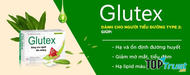 Glutex - Viên uống cân bằng đường huyết đầu tiên từ tinh chất lá xoài Ấn Độ cô đặc