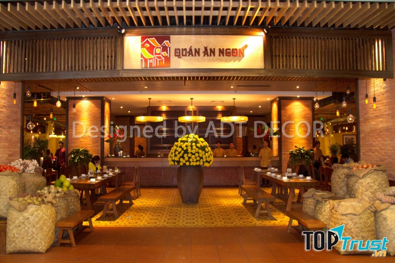 Không gian Quán ăn ngon