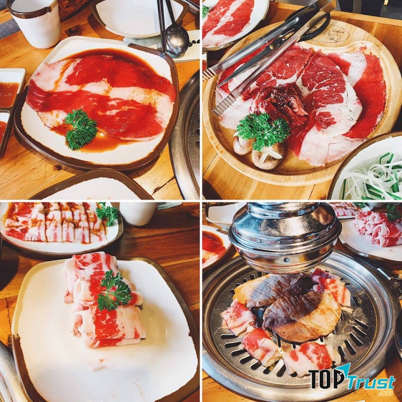Dải bò Mỹ theo chuẩn phong cách Hàn Quốc ở Gogi House