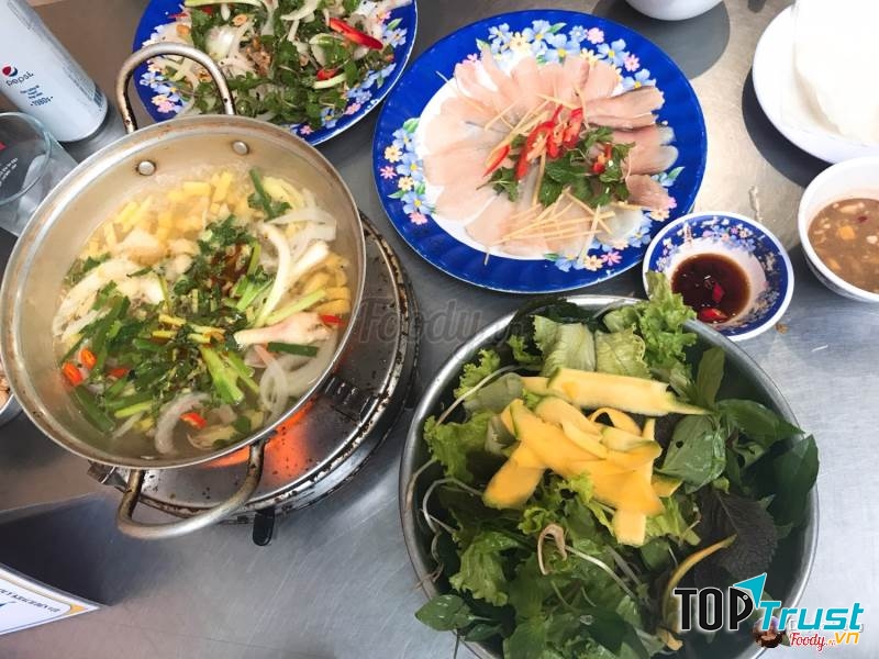 Món cá tại quán Bà Mỳ