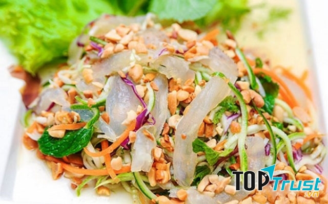 Gỏi cá mai thơm giòn