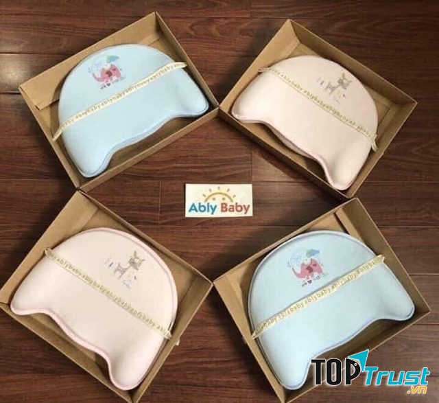 Gối cao su non chống bẹp đầu Ably Baby