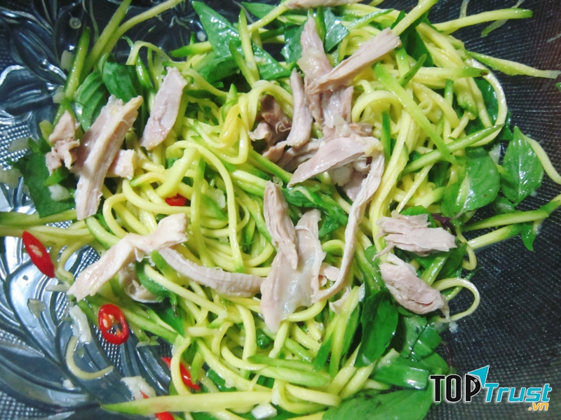 Gỏi gà xoài xanh