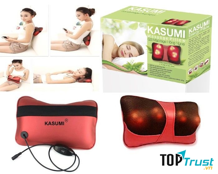 Gối massage hồng ngoại Kasumi KGM-01