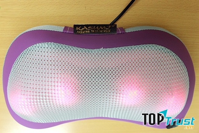 GỐI MASSAGE HỒNG NGOẠI THẾ HỆ MỚI KASUMI KGM-02