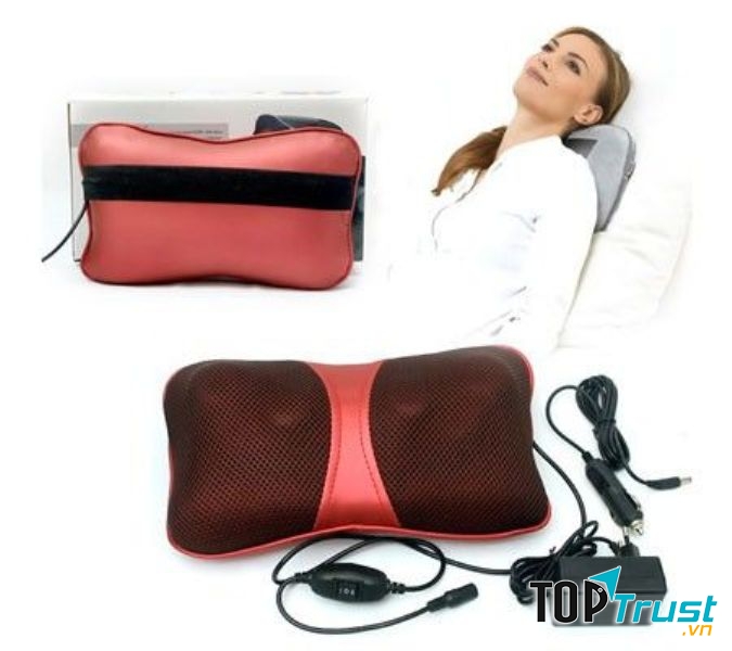 Gối massage hồng ngoại Magic Pillow PL818 nhiều chức năng và vô cùng hữu ích