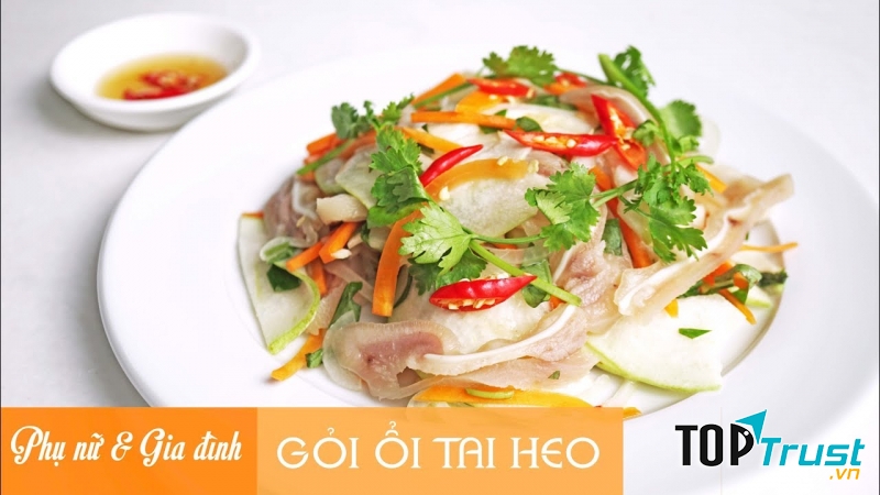 Gỏi ổi tai heo