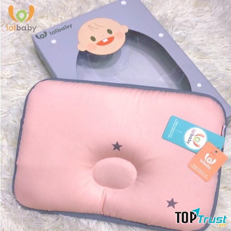 Gối sơ sinh chống móp đầu LOLBaby