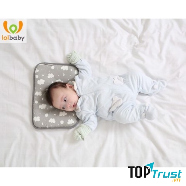 Gối sơ sinh chống móp đầu LOLBaby