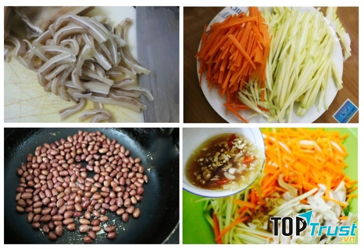 Gỏi tai heo xoài xanh