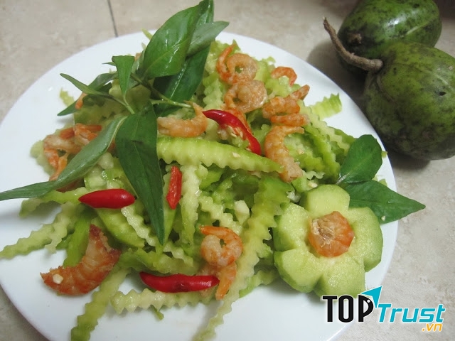 Gỏi trái cóc Châu Đốc