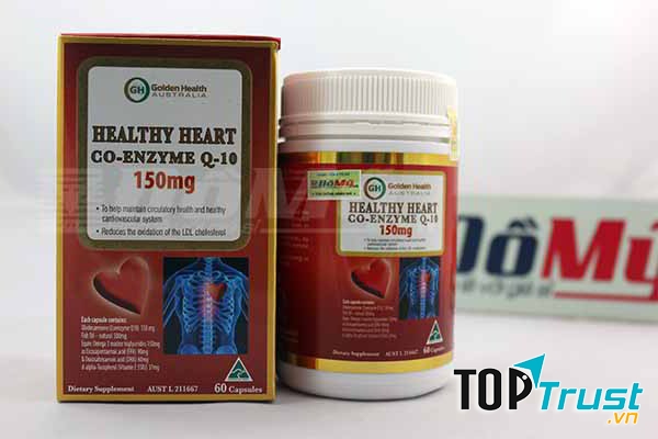 Golden Health Healthy Heart Co-Enzyme Q-10 - Thuốc Bổ Tim