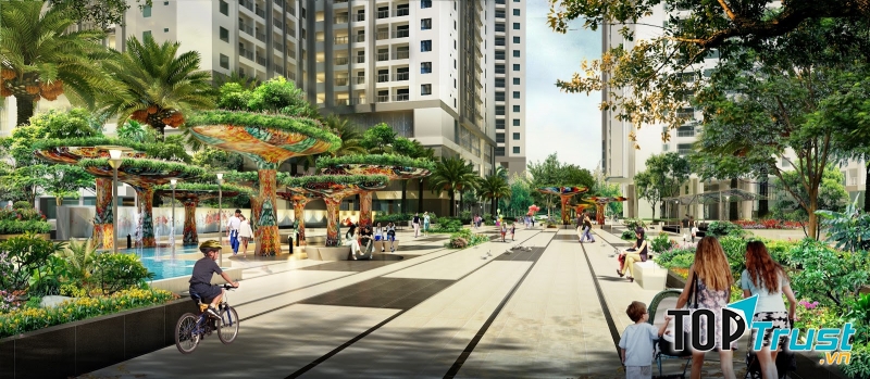 Goldmark City - thánh phố trong khu vườn
