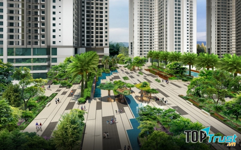 Hệ thống cây xanh ở Goldmark City