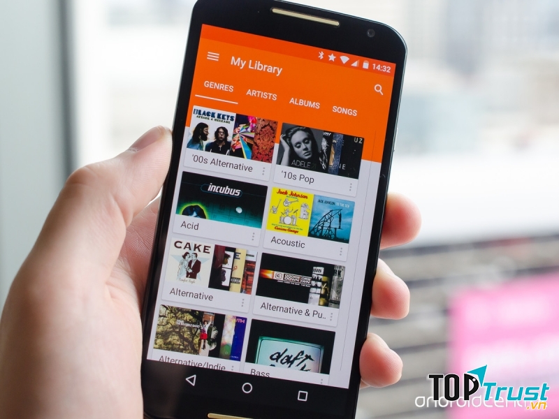 Google Play Music sẽ giúp bạn tải nhạc thoải mái mà không lo về vấn đề bản quyền