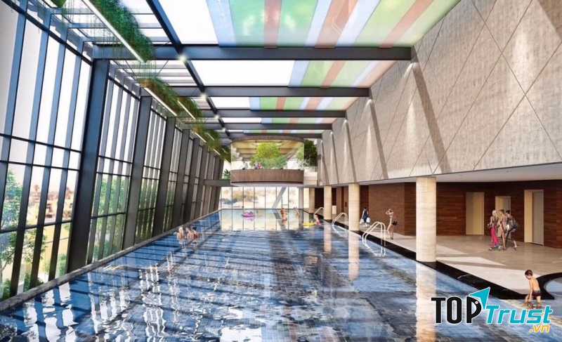 Bể bơi dự án Grandeur Palace 138B Giảng Võ