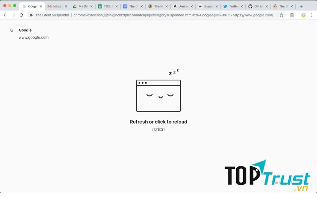 Tiện ích mở rộng Great Suspender