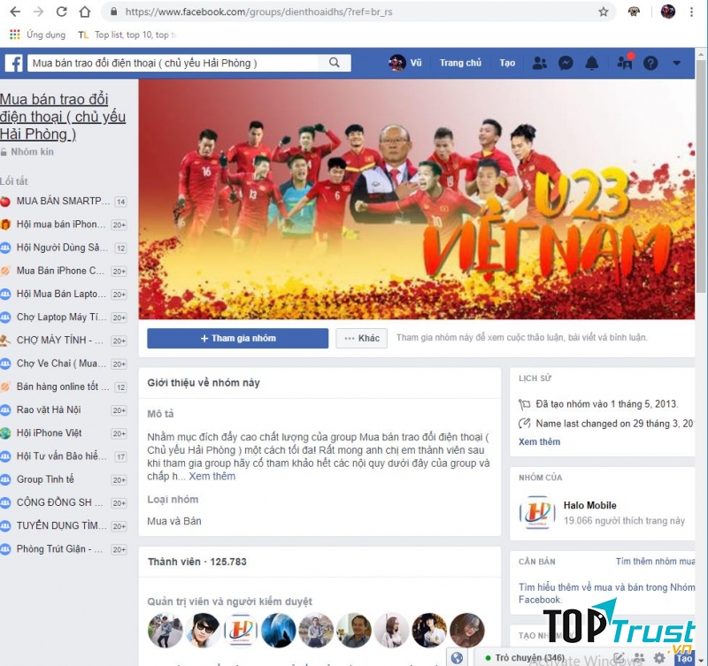 Group mua bán trao đổi điện thoại cũ