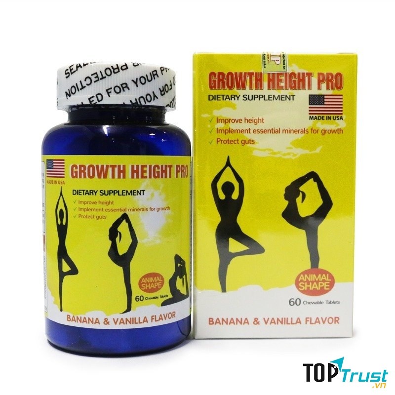 Viên uống tăng chiều cao Growth Height Pro