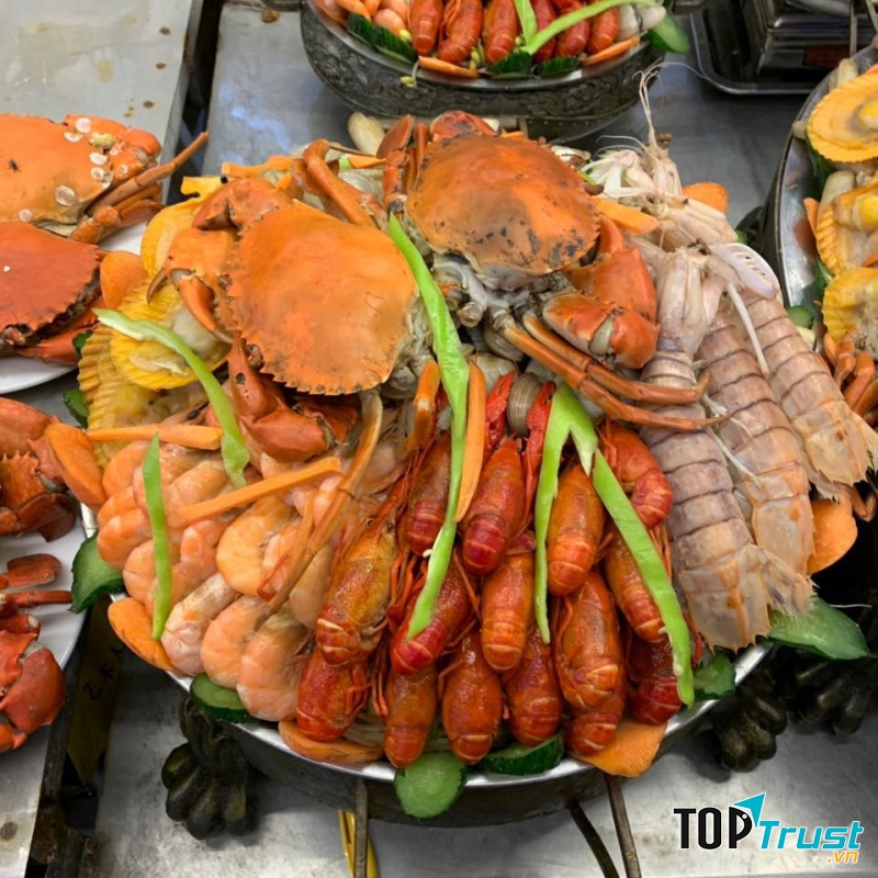 Hải sản đa dạng