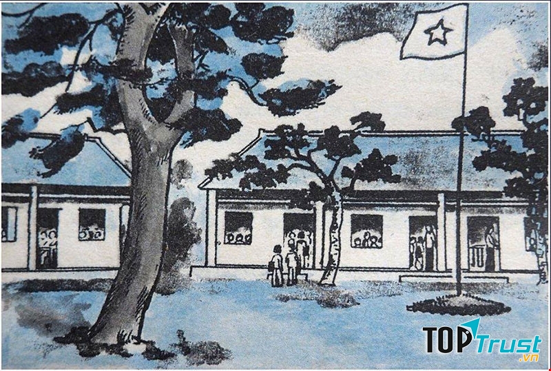 Nhìn trang giấy trắng đen xoa xuyến lạ.