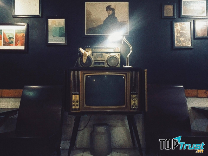 Không gian quán cổ kính