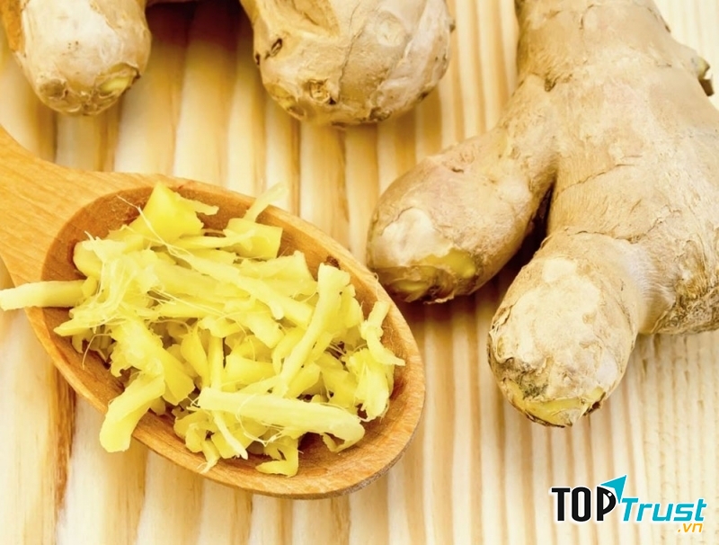 Gừng rất tốt cho phổi
