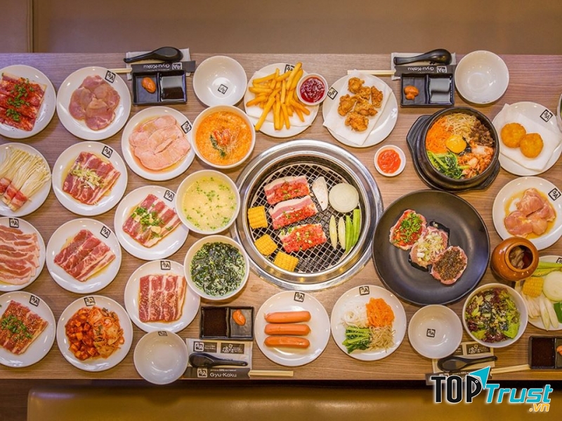 Thịt nướng thượng hạng tại Gyu - Kaku