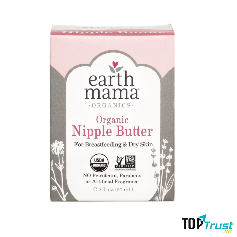 Natural Nipple Butter - Kem bôi đầu ti Earth mama angel baby