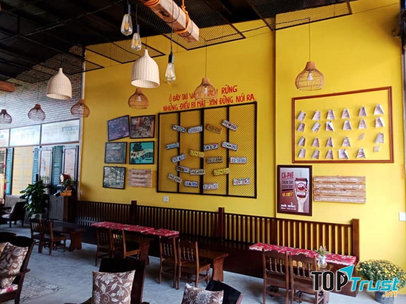 Không gian độc đáo, yên tĩnh của HÀ BẮC Coffee.