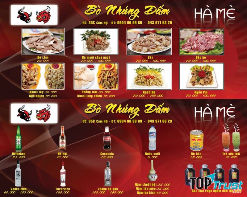 Hà Mè - Lẩu Bò Nhúng Giấm