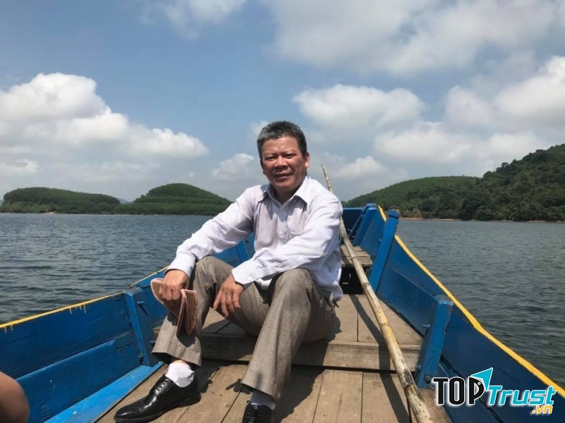 Tác giả Hoàng Minh Tuấn ( Ảnh do nhân vật cung cấp)