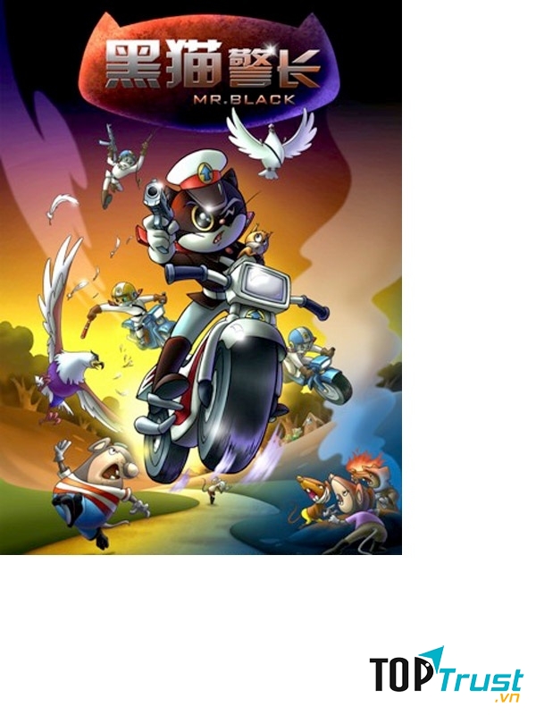 Hắc miêu cảnh trưởng làm say mê một thời