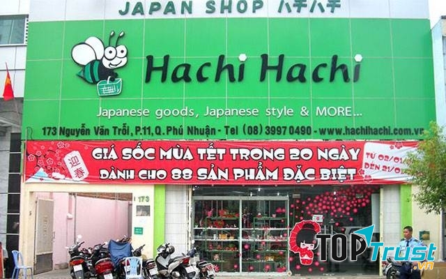 Hachi Hachi là cửa hàng chuyên kinh doanh các sản phẩm đến từ Nhật Bản