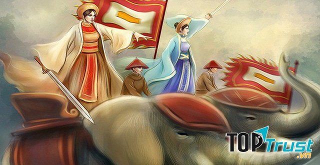 Hai Bà Trưng – Nữ vương đầu tiên trong lịch sử