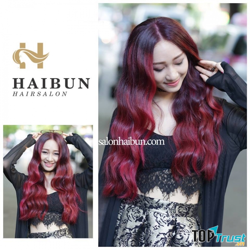 Một khách hàng của Hải Bún Hair Salon