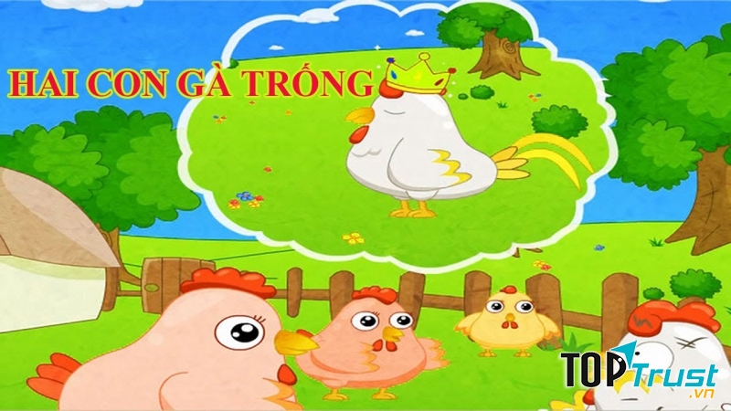 Hai con gà trống