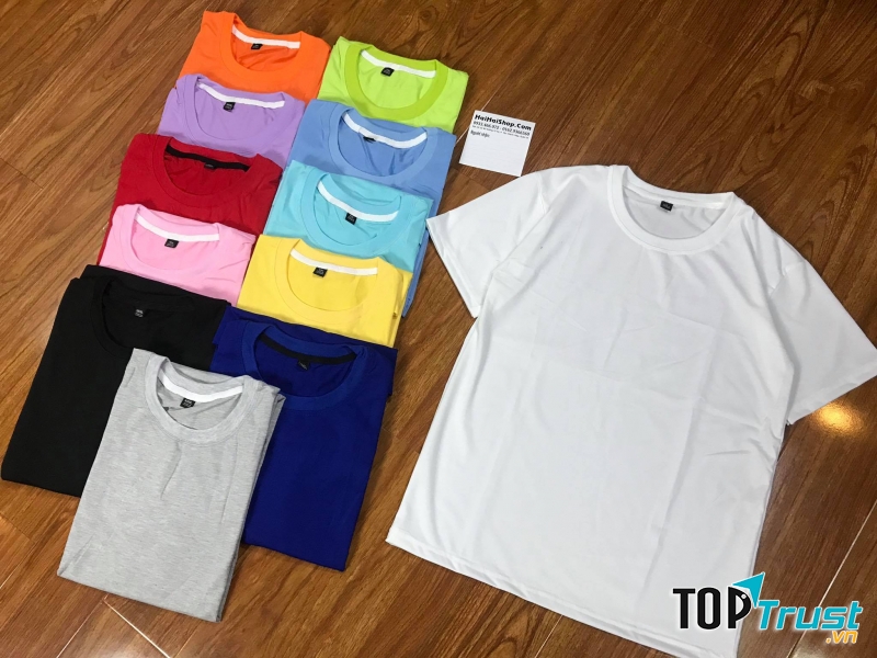 Mẫu áo thun trơn Hải Hải Shop
