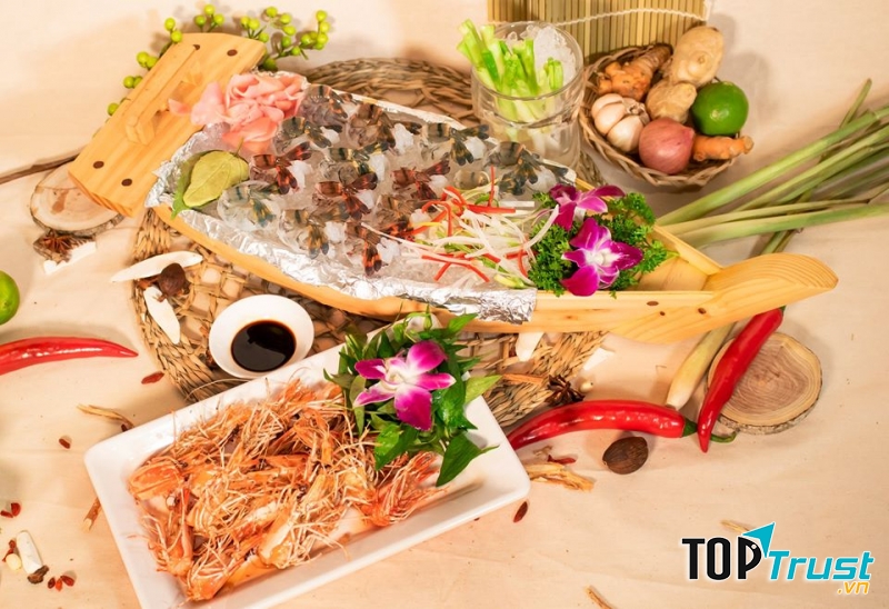 Món ngon hấp dẫn tại nhà hàng