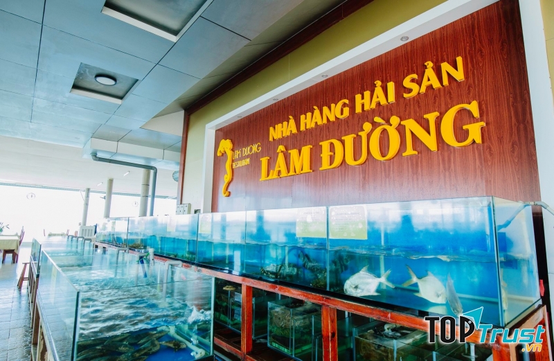 Hải sản là món chủ đạo tại nhà hàng Hải sản Lâm Đường
